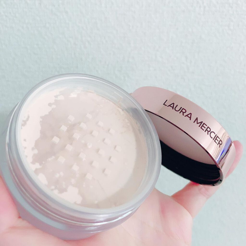 トランスルーセント ルース セッティング パウダー トーンアップ ローズ/ローラ メルシエ/ルースパウダーを使ったクチコミ(2枚目)