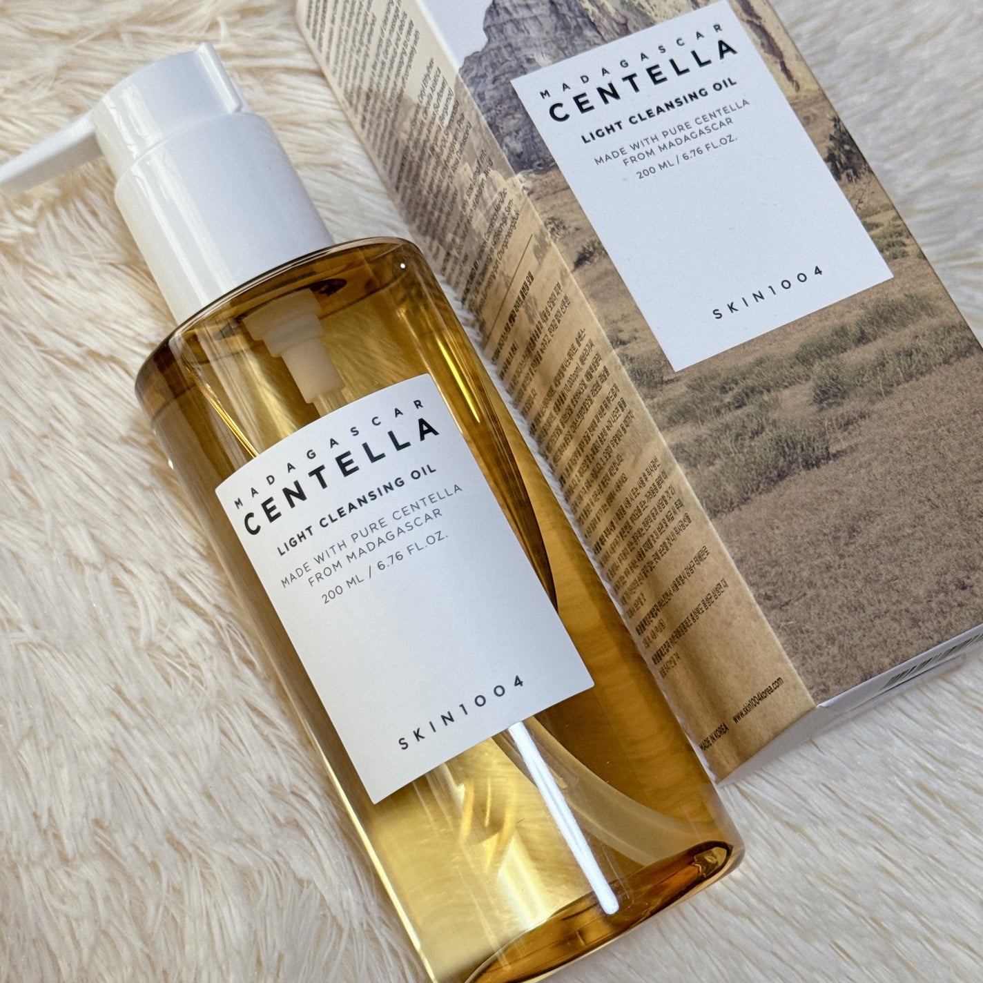 センテラ ライトクレンジングオイル/SKIN1004/オイルクレンジングを使ったクチコミ(1枚目)