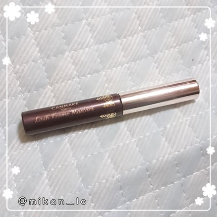 ラッシュフレームマスカラ/キャンメイク/マスカラを使ったクチコミ(1枚目)