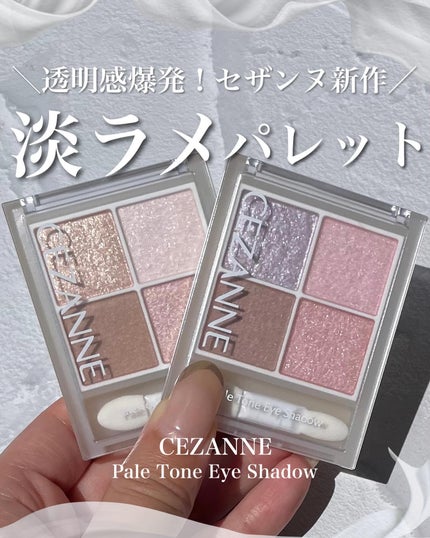 ペールトーンアイシャドウ/CEZANNE/アイシャドウを使ったクチコミ(1枚目)