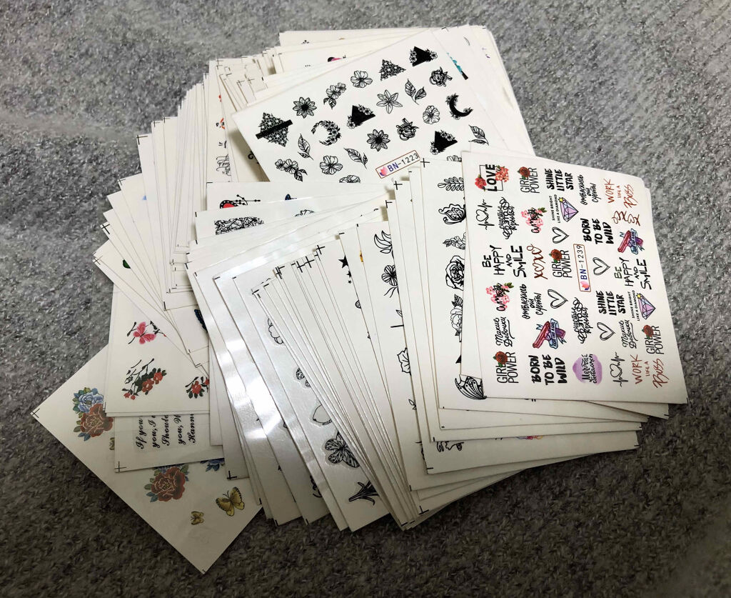 ネイルシール/ネイルシールを使ったクチコミ（1枚目）