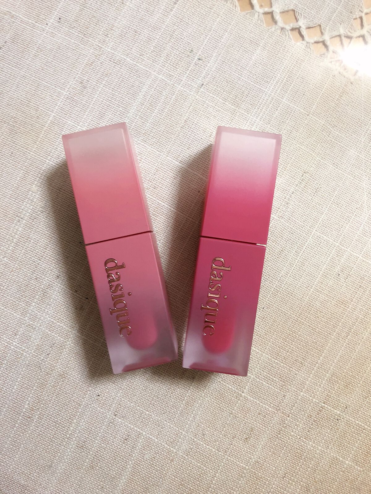 クリームドゥローズティント/dasique/リップティントを使ったクチコミ(1枚目)