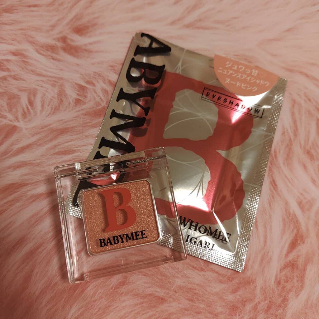 ニュアンスカラー シャドウ/BABYMEE/単色アイシャドウを使ったクチコミ（2枚目）