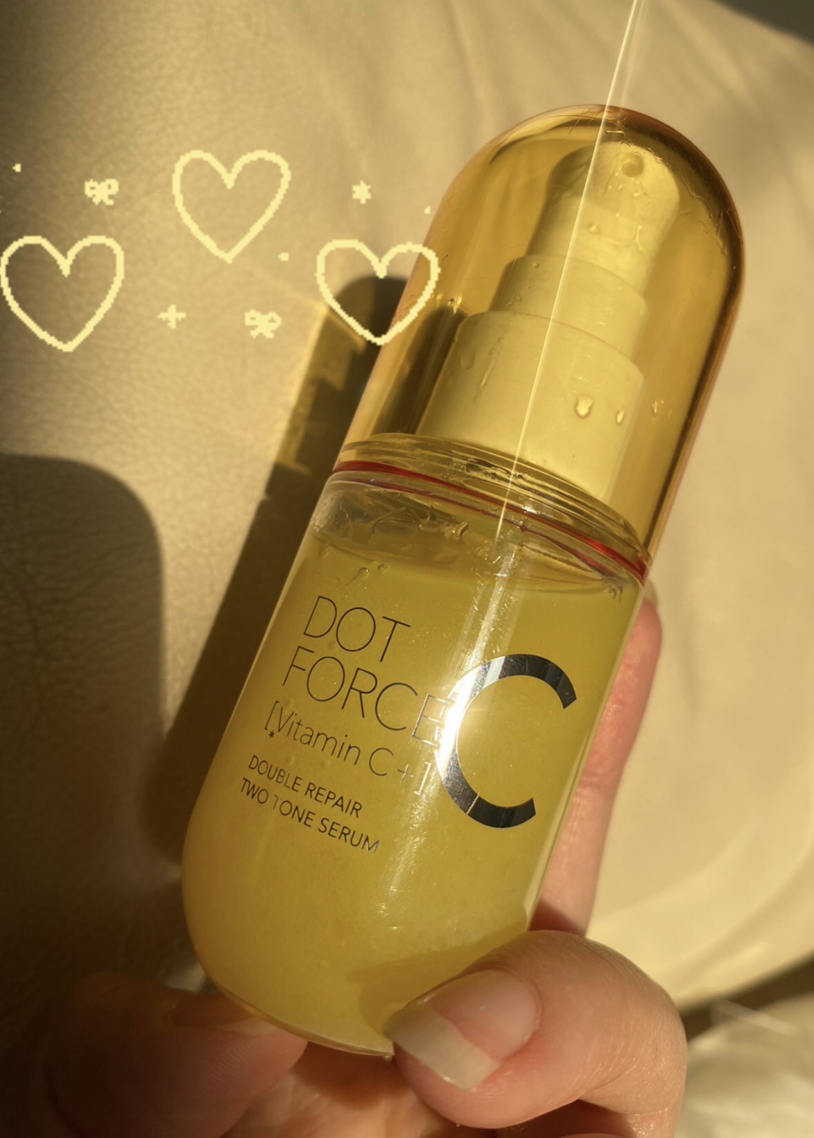 ダブルリペア ツートン セラム/ドットフォース/美容液を使ったクチコミ（1枚目）