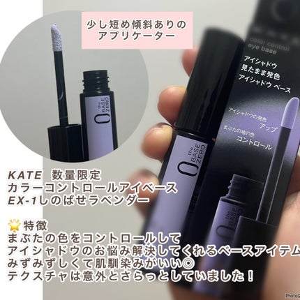 ケイト カラーコントロールアイベース/KATE/アイシャドウベースを使ったクチコミ(2枚目)