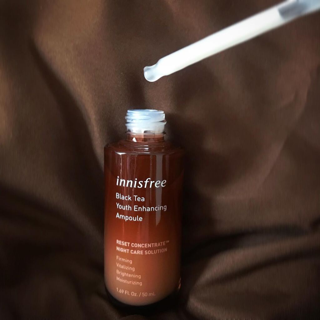 ブラックティー ユース セラム/innisfree/美容液を使ったクチコミ(2枚目)