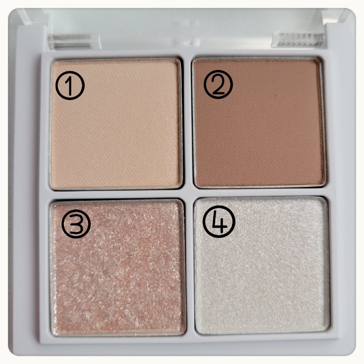 THE アイパレR/b idol/アイシャドウパレットを使ったクチコミ(2枚目)