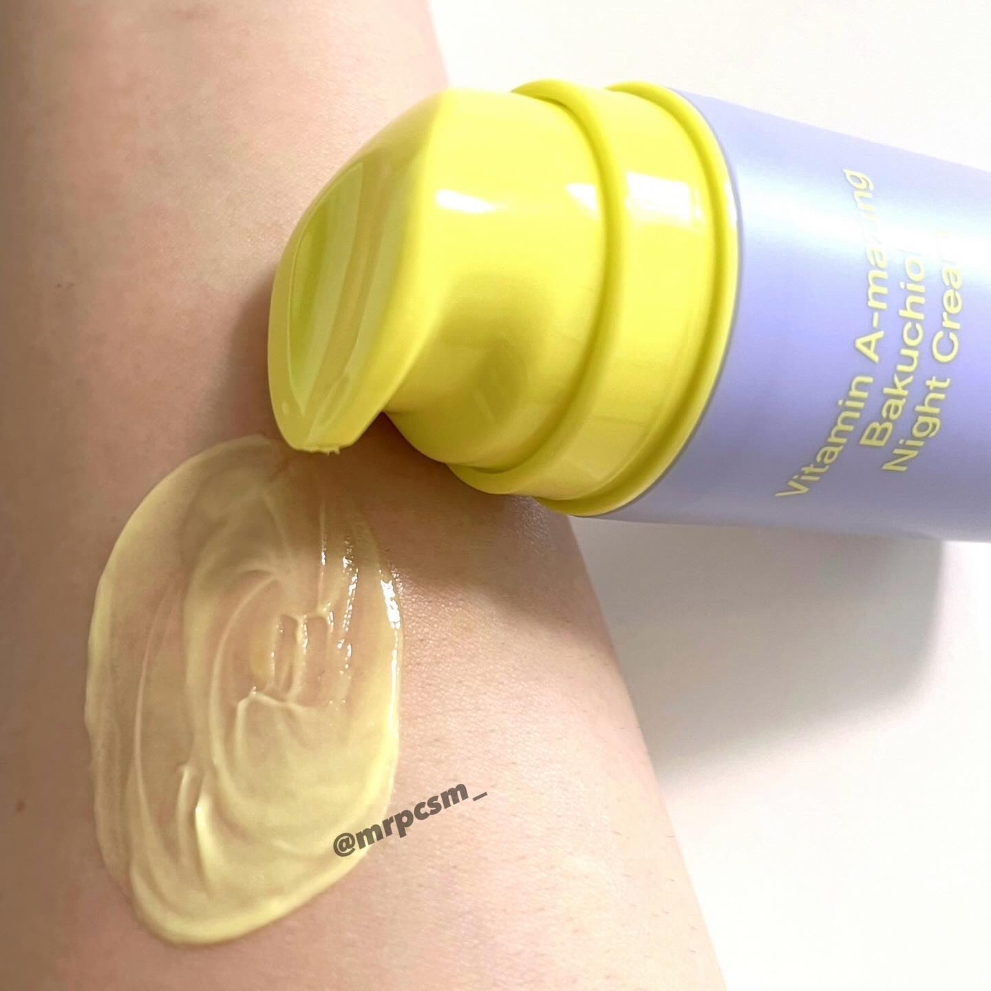 ビタミンA-mazingバクチオールナイトクリーム/By Wishtrend/フェイスクリームを使ったクチコミ（2枚目）