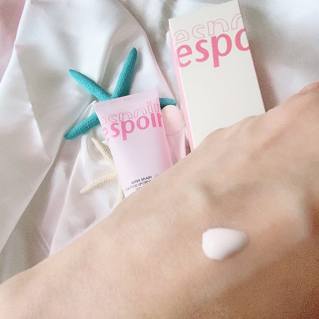 ウォータースプラッシュサンクリーム/espoir/日焼け止め・UVケアを使ったクチコミ(2枚目)