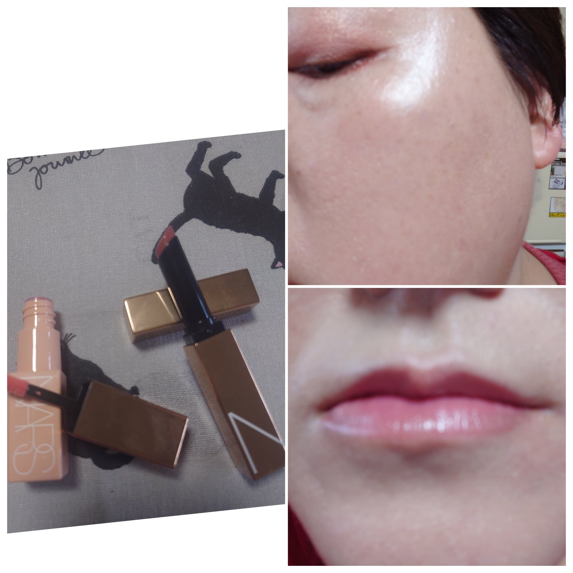 アフターグロー　センシュアルシャイン　リップスティック/NARS/口紅を使ったクチコミ（3枚目）