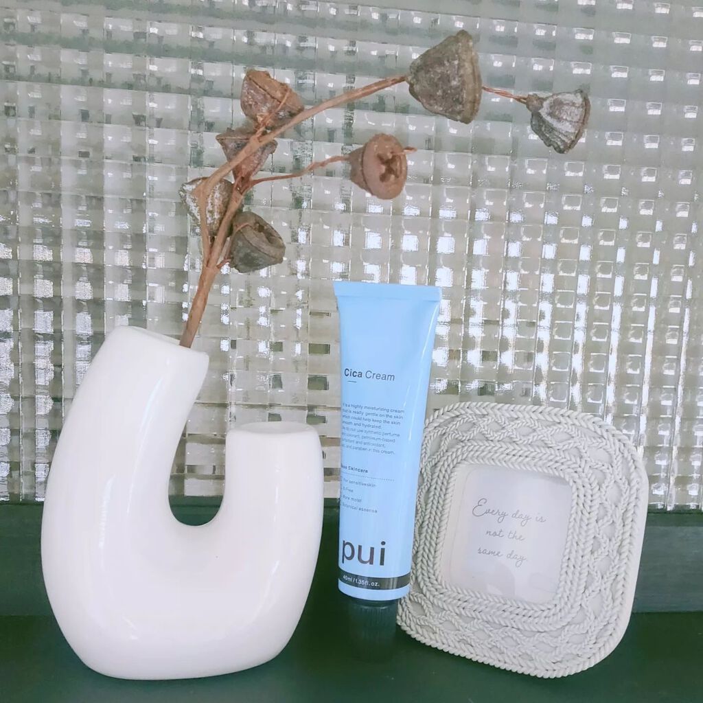 cica cream/PUI/フェイスクリームを使ったクチコミ(2枚目)