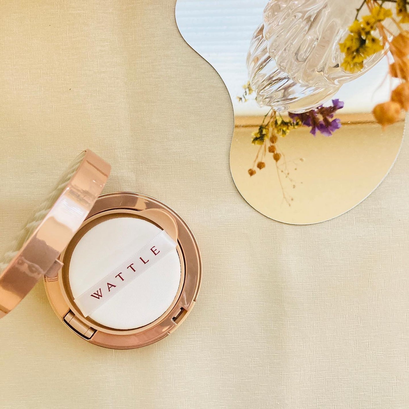 WATTLEクッションファンデーション/WATTLE/クッションファンデーションを使ったクチコミ(5枚目)