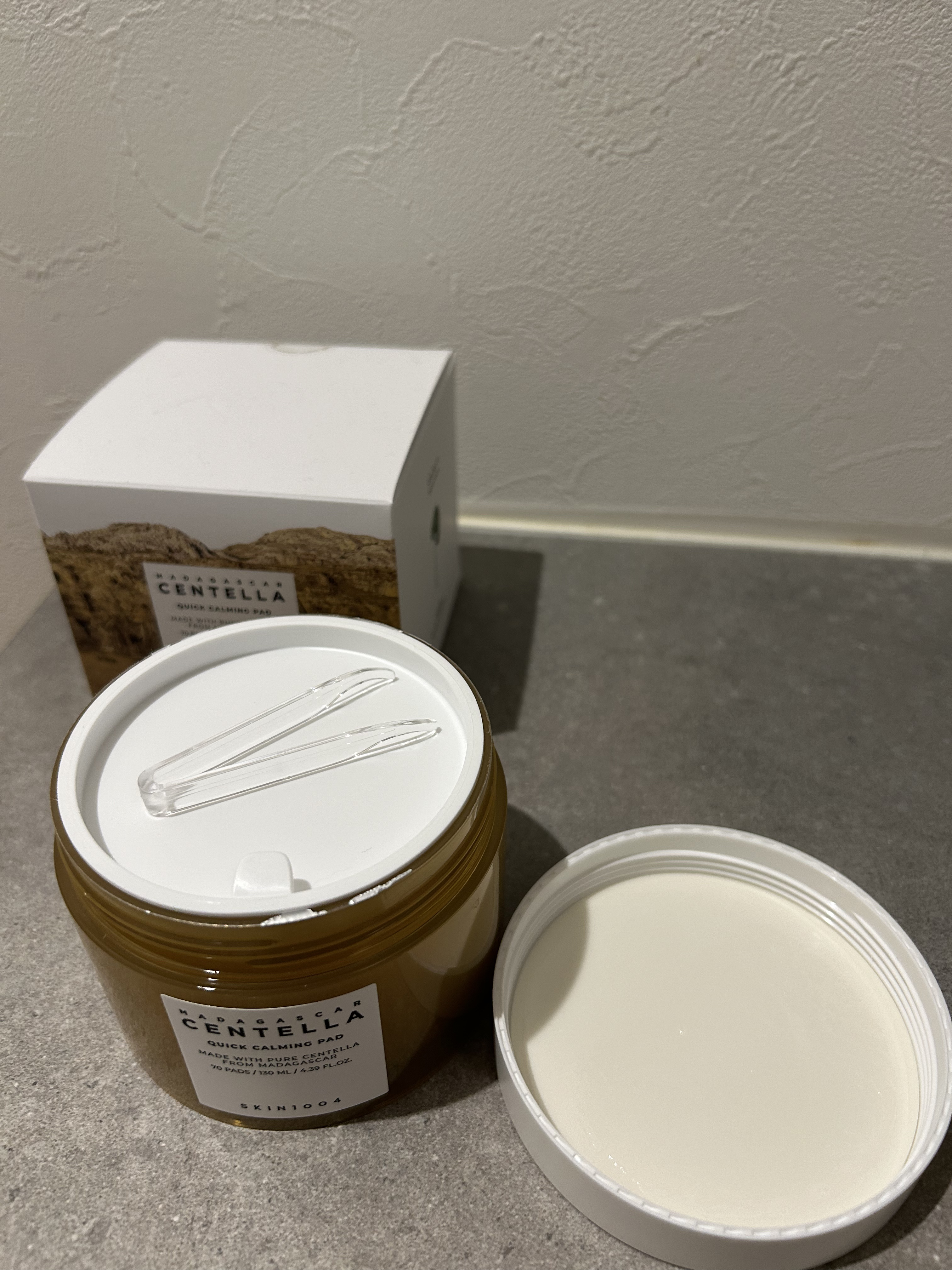 センテラ クイックカーミングパッド/SKIN1004/トナーパッドを使ったクチコミ（2枚目）