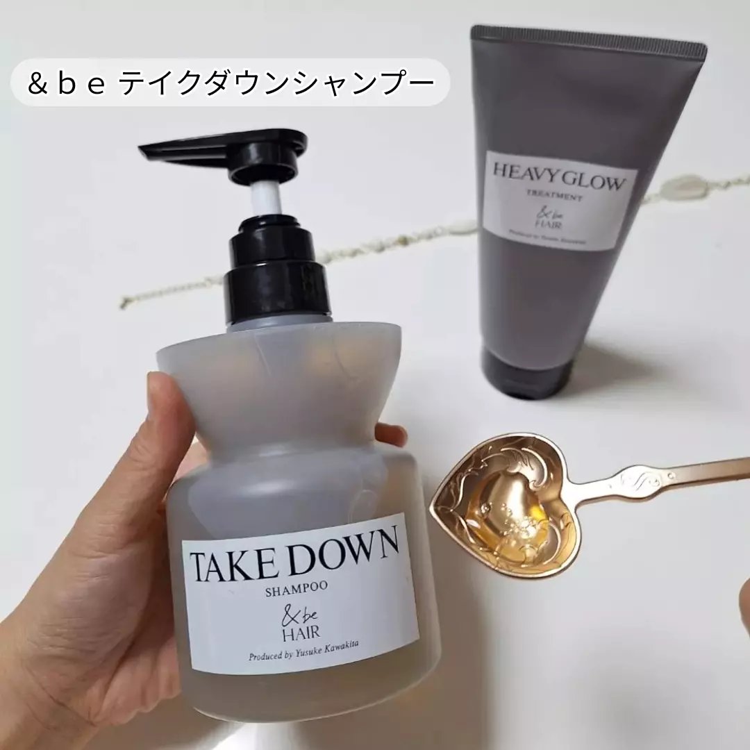&be テイクダウンシャンプー/&be HAIR/市販シャンプーを使ったクチコミ（2枚目）