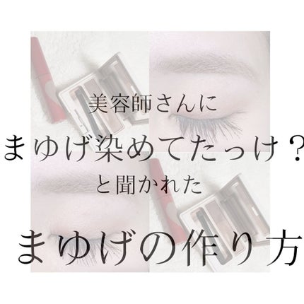 ニュアンスアイブローマスカラ/インテグレート/眉マスカラを使ったクチコミ(1枚目)