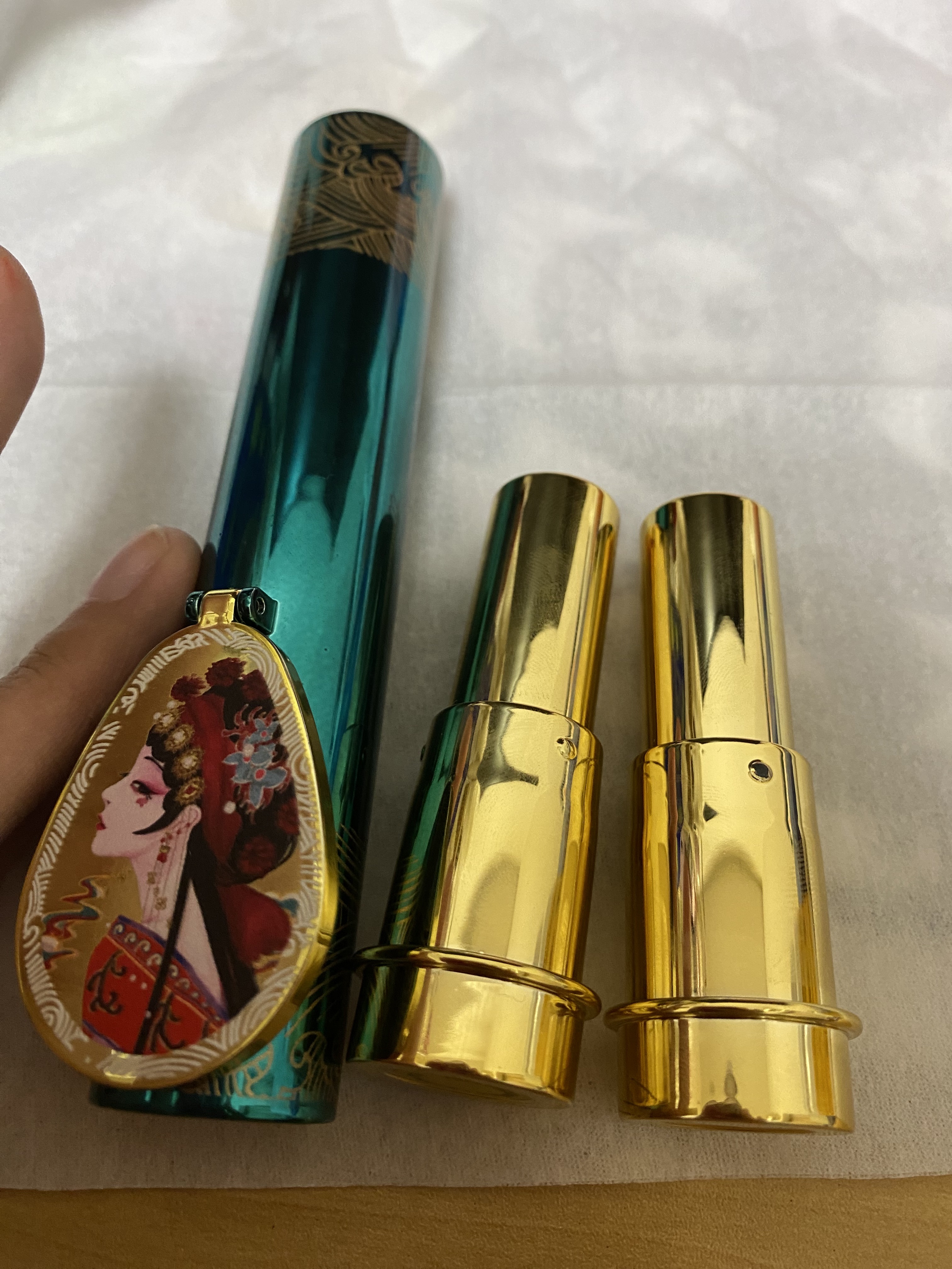 マジック10色の口紅/AGAG/口紅を使ったクチコミ（3枚目）