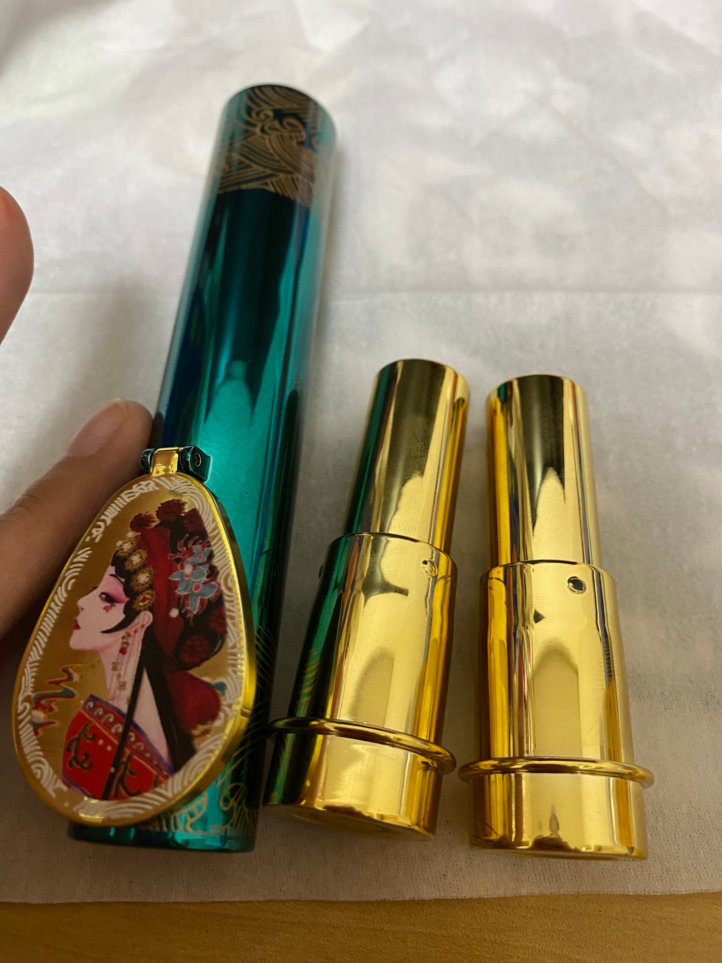 マジック10色の口紅/AGAG/口紅を使ったクチコミ(3枚目)