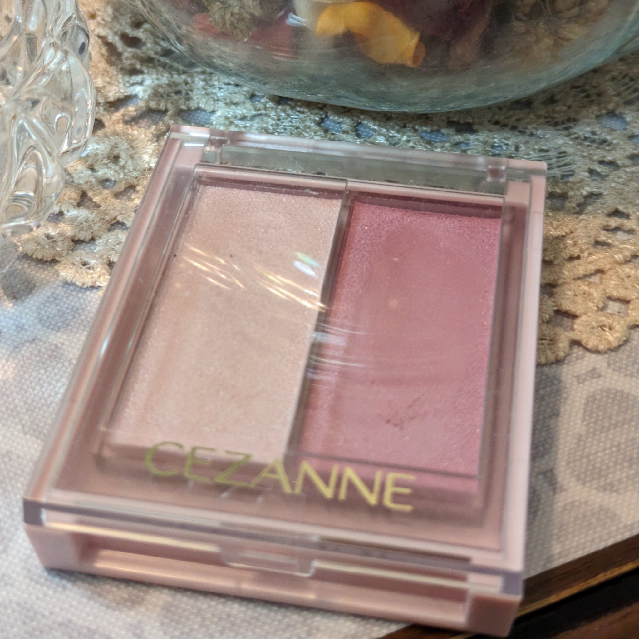 フェイスグロウカラー/CEZANNE/クリームハイライトを使ったクチコミ（2枚目）