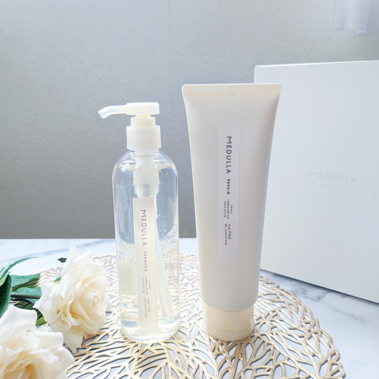 SHAMPOO & REPAIR Pearl/MEDULLA/市販シャンプーを使ったクチコミ（3枚目）