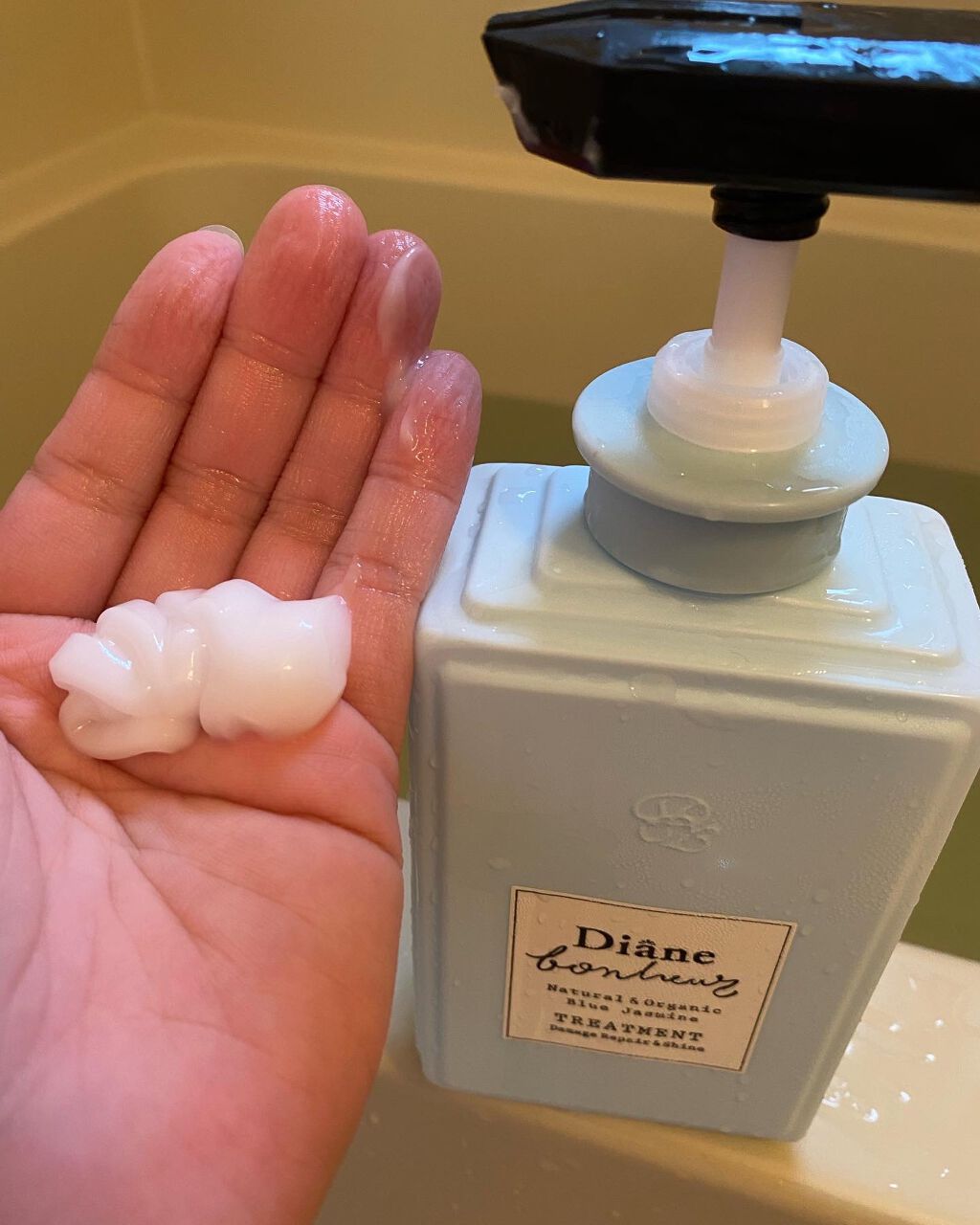 ブルージャスミンの香り/シャンプー＆トリートメント/ダイアン/市販シャンプーを使ったクチコミ（3枚目）