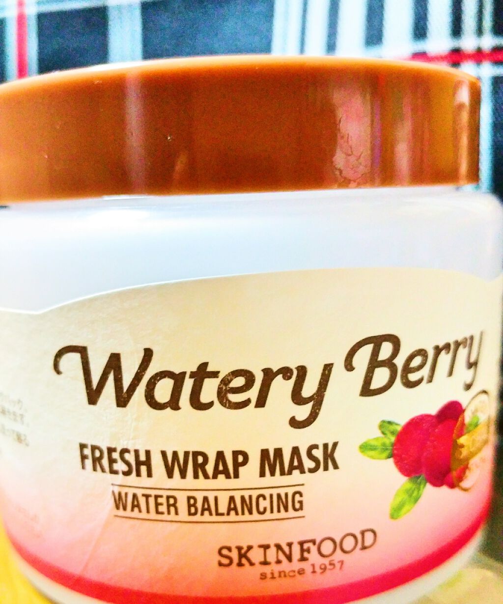 ウォーターベリー フレッシュ ラップマスク/SKINFOOD/フェイスクリームを使ったクチコミ(1枚目)