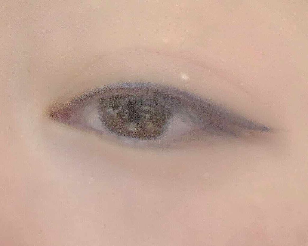 ジェルアイライナー/CEZANNE/ジェルアイライナーを使ったクチコミ（1枚目）