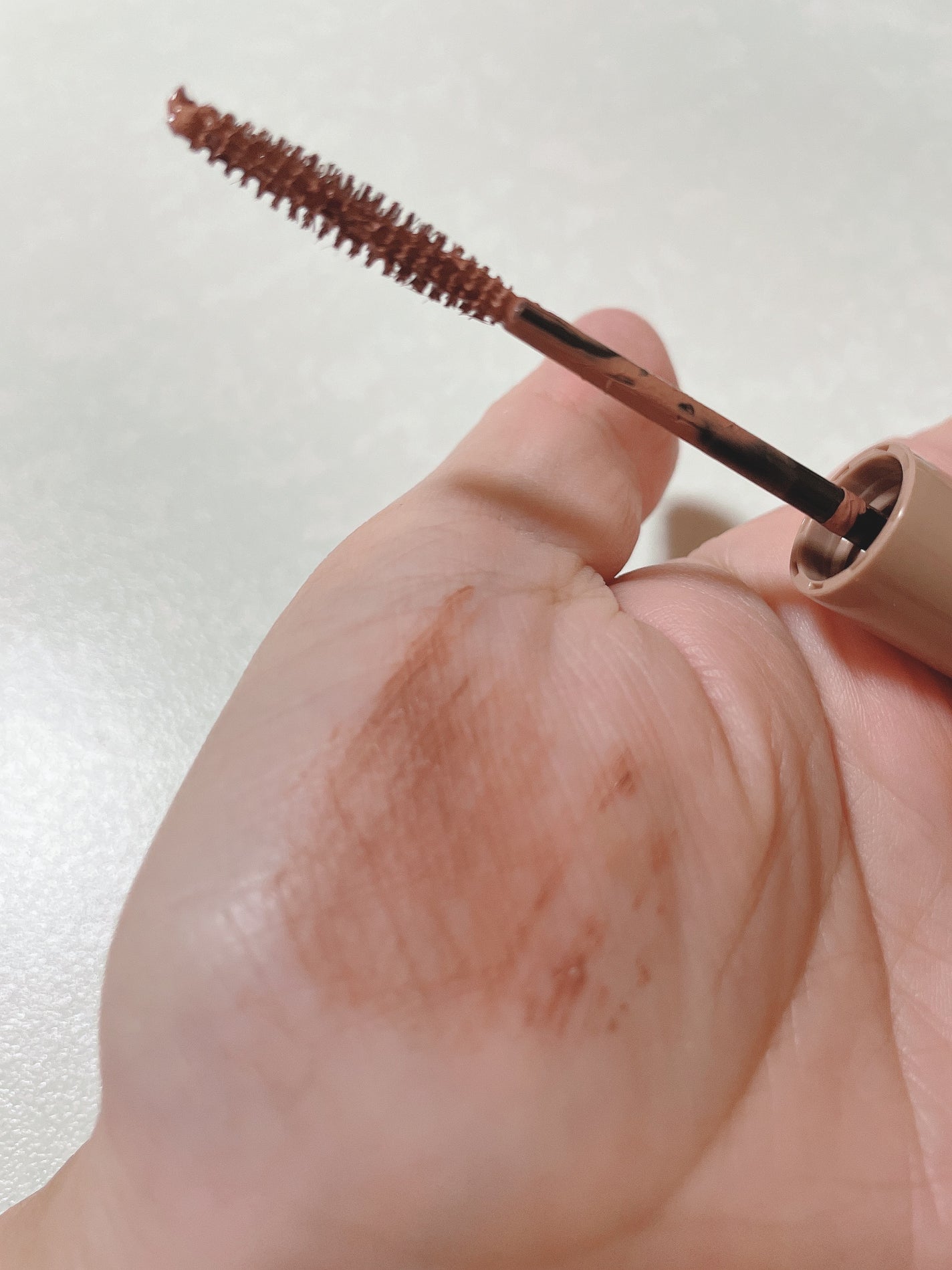 ニュアンスカラーマスカラ/CEZANNE/マスカラを使ったクチコミ(3枚目)