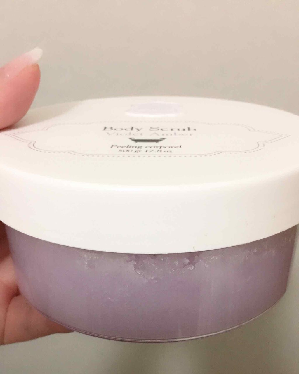 ボディスクラブ バイオレットアンバー/Laline/ボディスクラブを使ったクチコミ（2枚目）