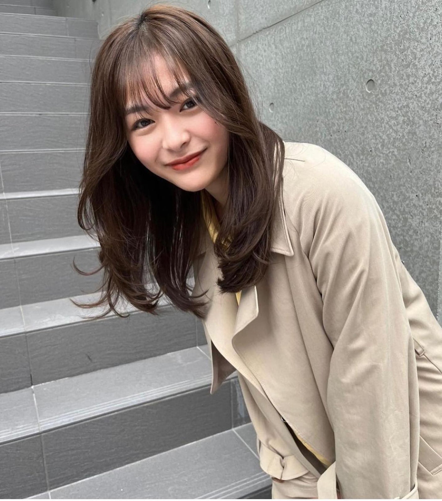 HARUNA on LIPS 「.風になびく素敵なレイヤーたっぷりカット✨✨✨✨..#レイヤー..」(3枚目)