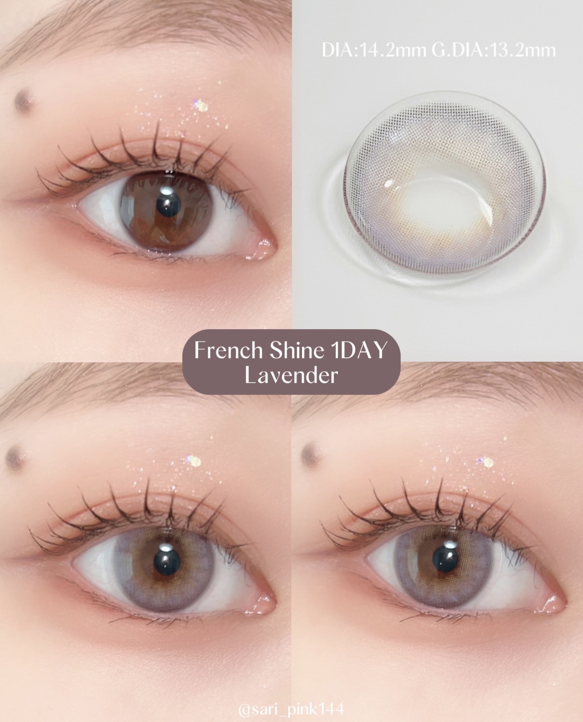 FrenchShine1day/OLENS/ワンデー（１DAY）カラコンを使ったクチコミ（2枚目）