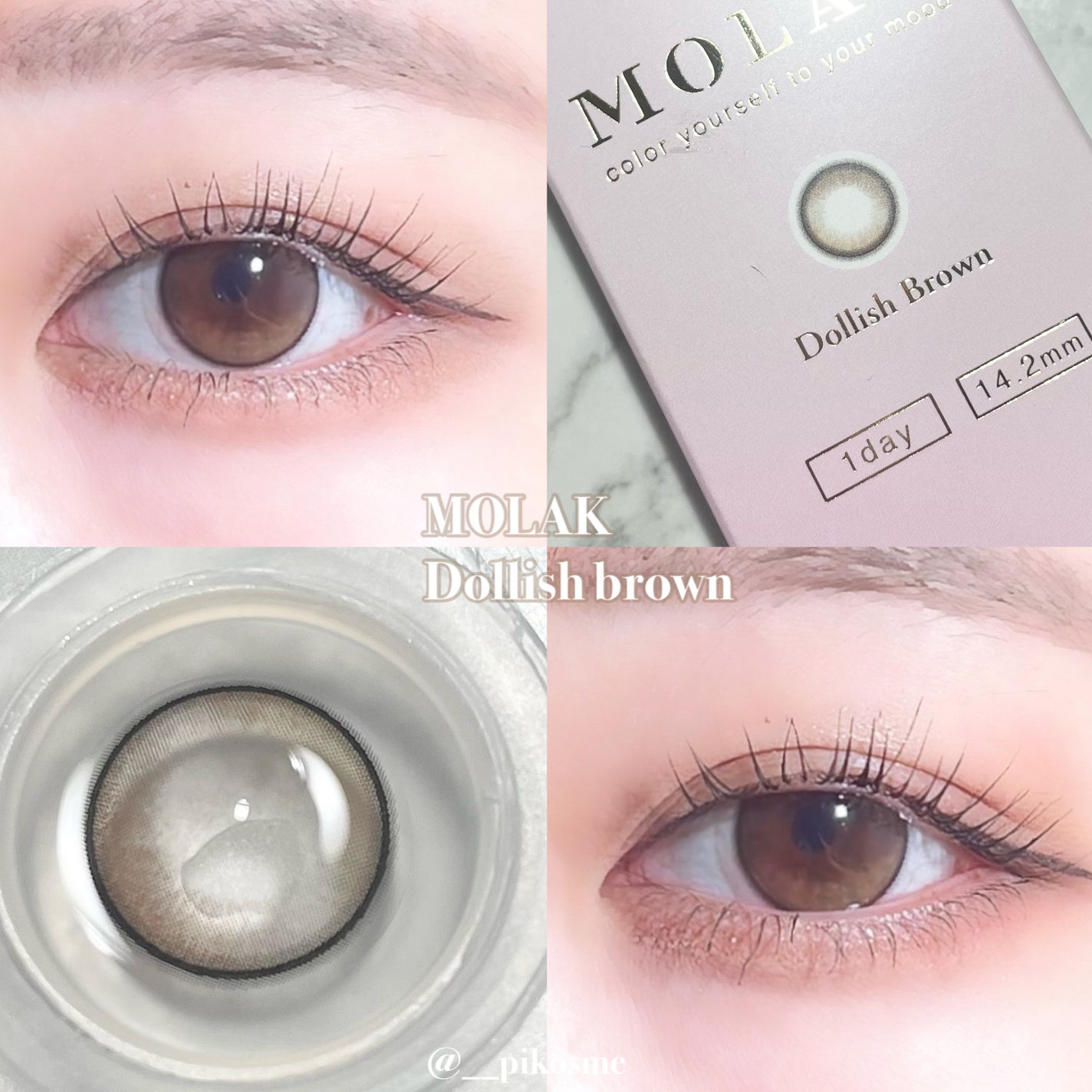 MOLAK 1day/MOLAK/ワンデー(1DAY)カラコンを使ったクチコミ(2枚目)