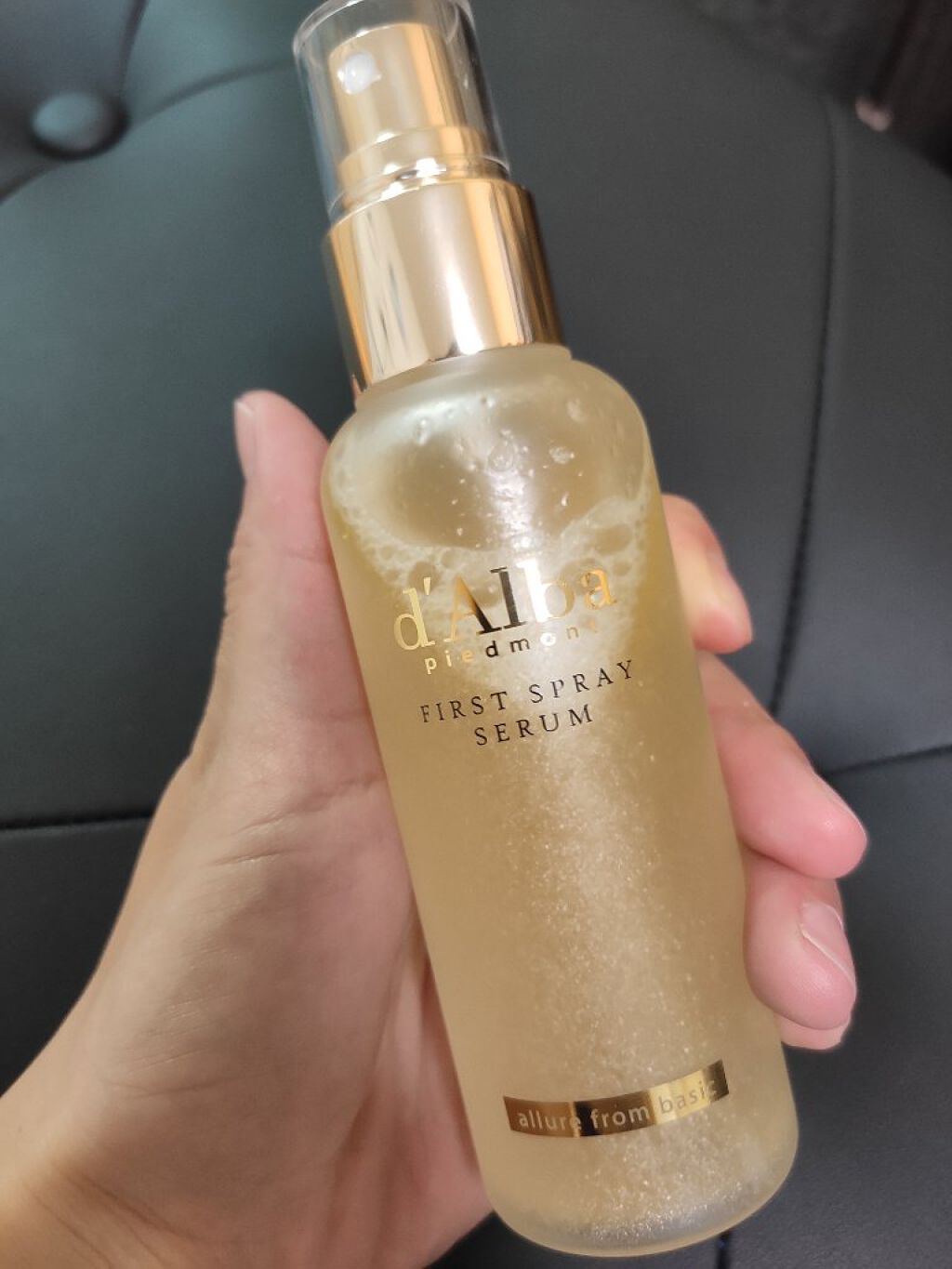 ダルバ ホワイトトリュフファーストスプレーセラム/ダルバ/ミスト状化粧水を使ったクチコミ（1枚目）