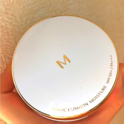 M クッション ファンデーション(モイスチャー)/MISSHA/クッションファンデーションを使ったクチコミ(1枚目)
