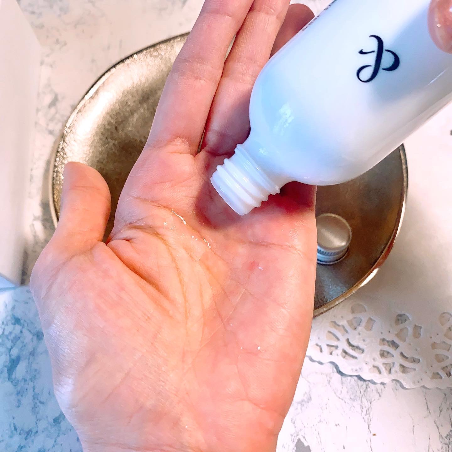 薬用ブライドニングローション/&est/化粧水を使ったクチコミ（3枚目）