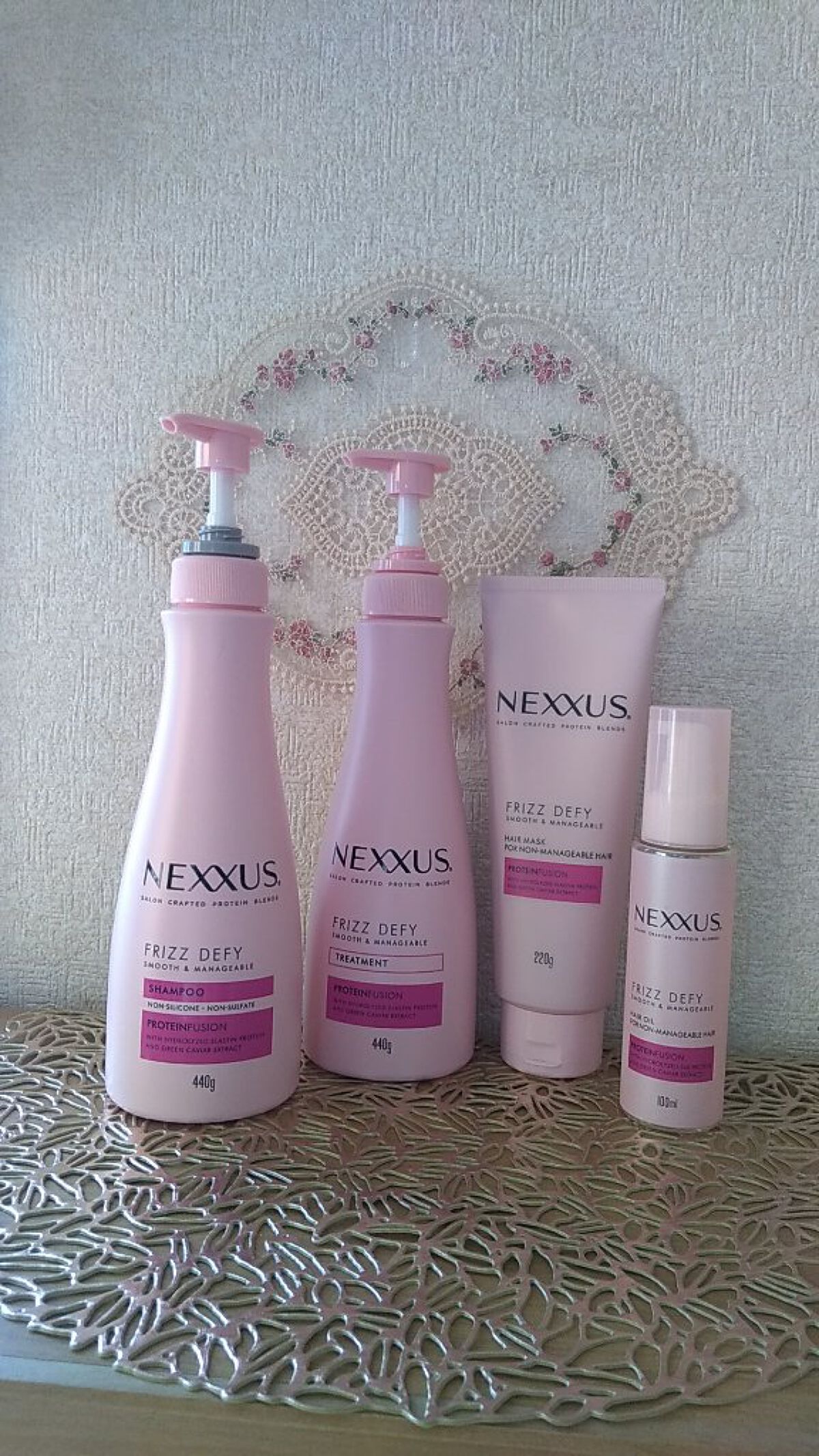 ネクサス スムースアンドマネージャブル 洗い流さないトリートメントオイル/NEXXUS(ネクサス)/ヘアオイルを使ったクチコミ（2枚目）