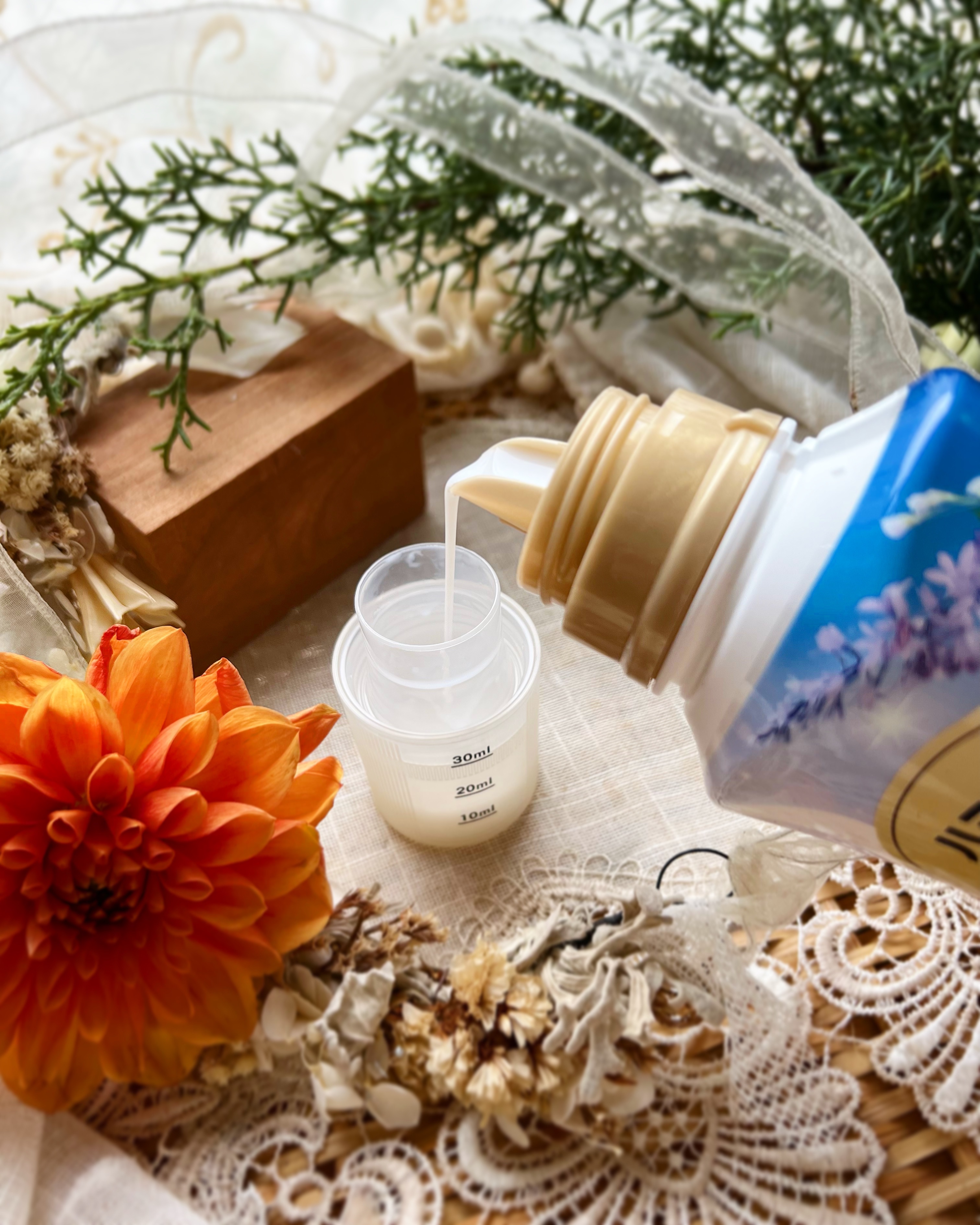 ハミングフレア リラックス ラベンダー＆ジャスミンの香り/ハミングフレア/柔軟剤を使ったクチコミ（2枚目）