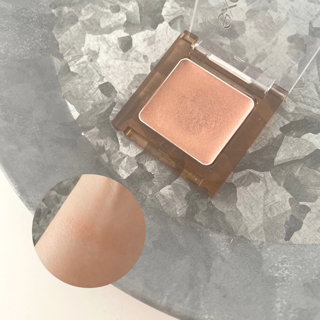 イルミクチュールシャドウ IC05 シナモンチャイ/excel/ジェル・クリームアイシャドウを使ったクチコミ（2枚目）