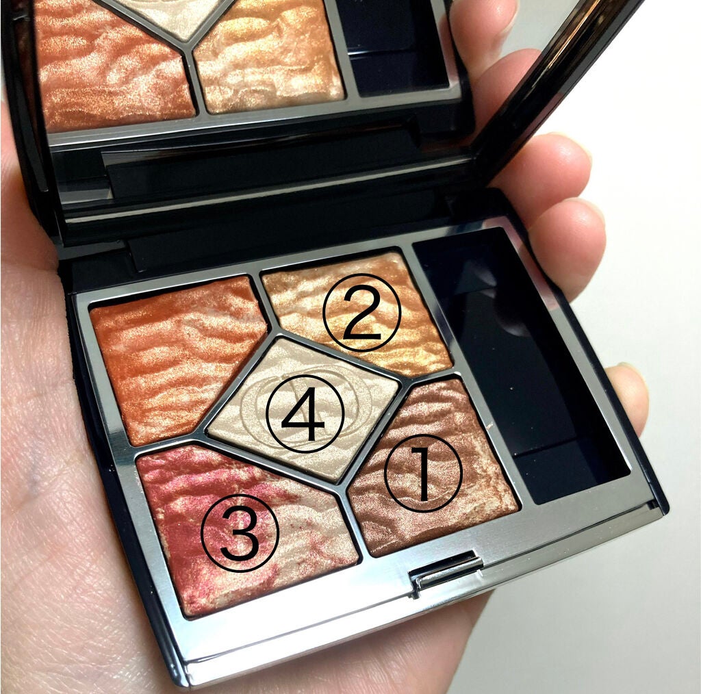 【旧】サンク クルール クチュール/Dior/アイシャドウパレットを使ったクチコミ(3枚目)