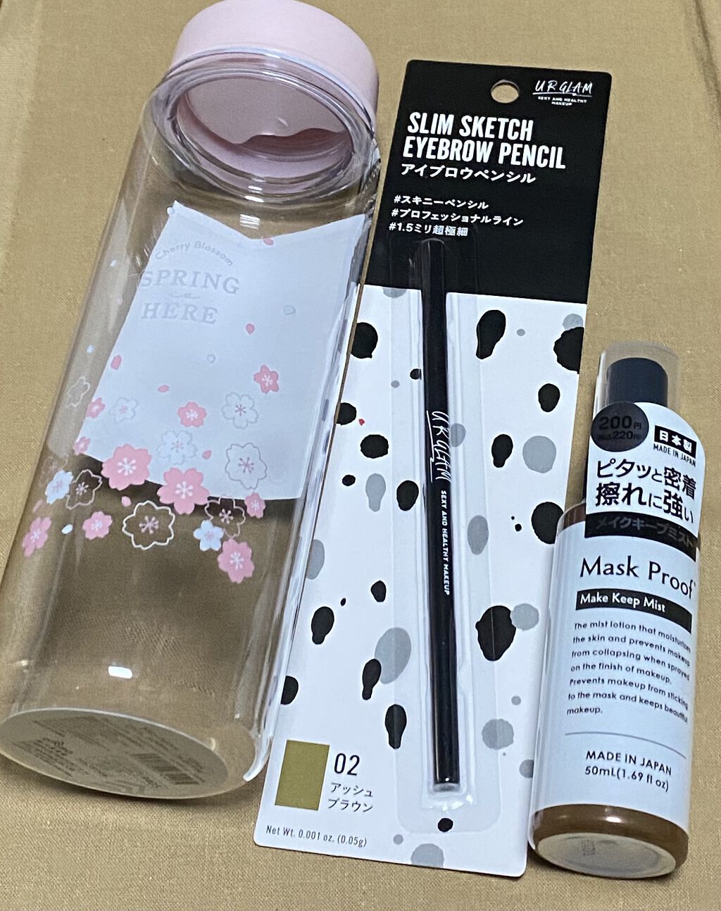 スリムスケッチアイブロウペンシル/U R GLAM/アイブロウペンシルを使ったクチコミ（1枚目）