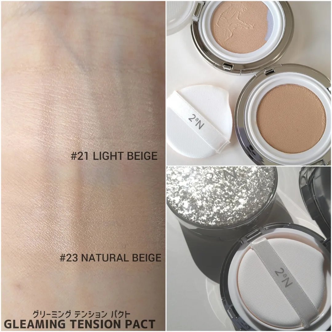 グリーミングテンションパクト/2aN/クリーム・エマルジョンファンデーションを使ったクチコミ（2枚目）