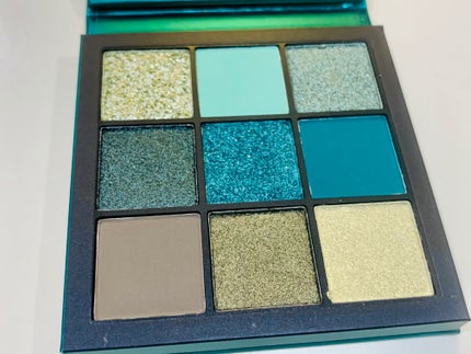 Emerald Obsessions Palette/Huda Beauty/アイシャドウパレットを使ったクチコミ(1枚目)