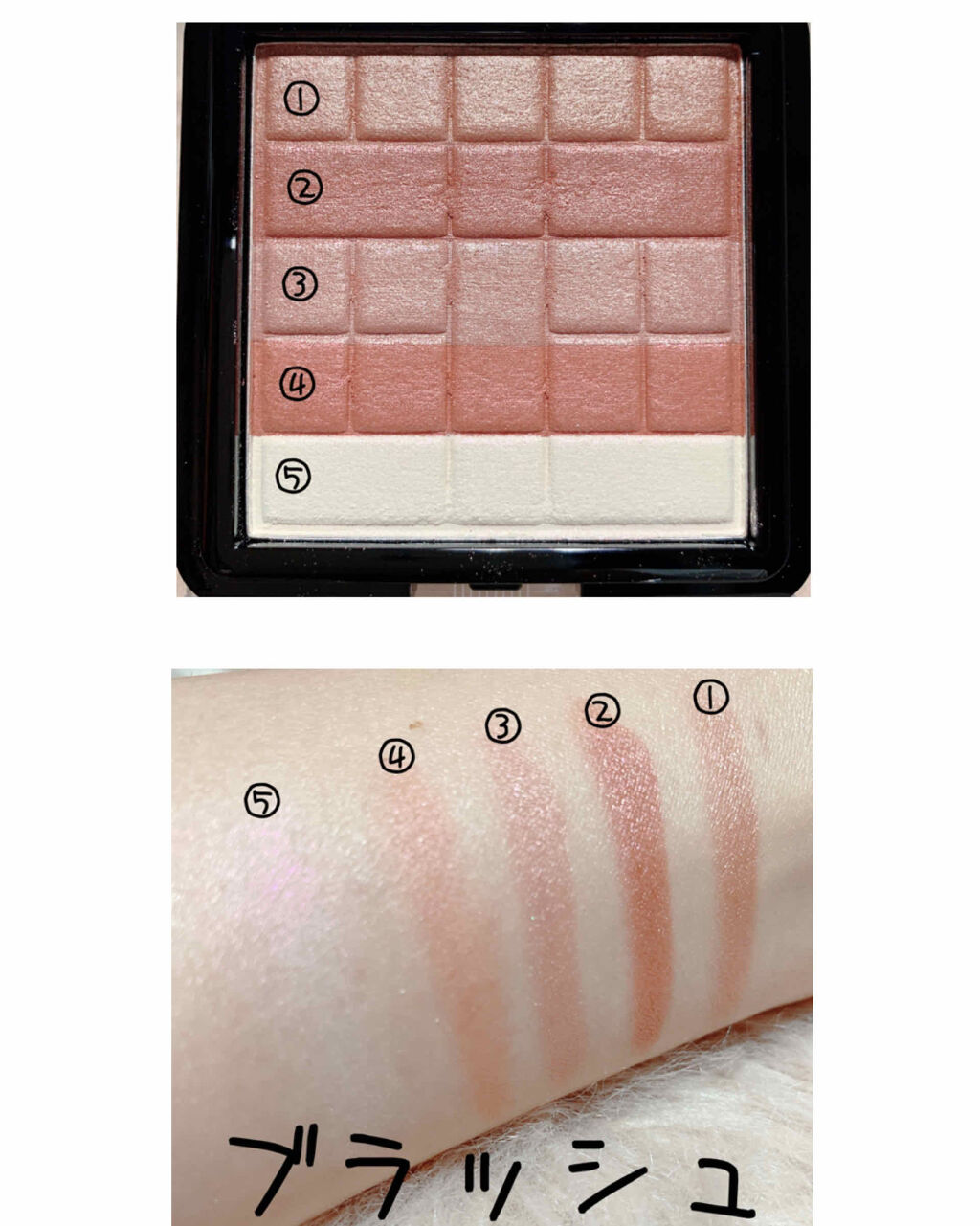 シマー ウェイブ/THE BODY SHOP/パウダーチークを使ったクチコミ（3枚目）