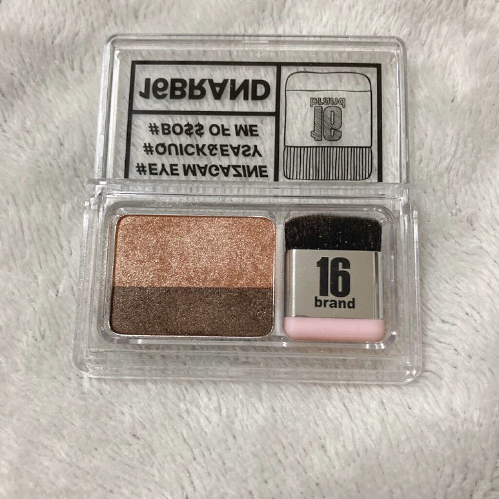 16 EYE MAGAZINE/16BRAND/アイシャドウパレットを使ったクチコミ（3枚目）