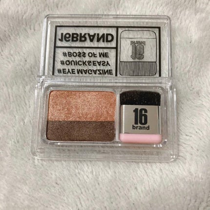 16 EYE MAGAZINE/16BRAND/アイシャドウパレットを使ったクチコミ(3枚目)
