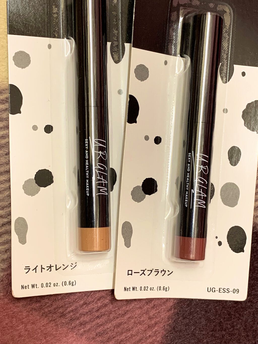 UR GLAM　EYESHADOW STICK 09 ローズブラウン/U R GLAM/スティックアイシャドウを使ったクチコミ（3枚目）