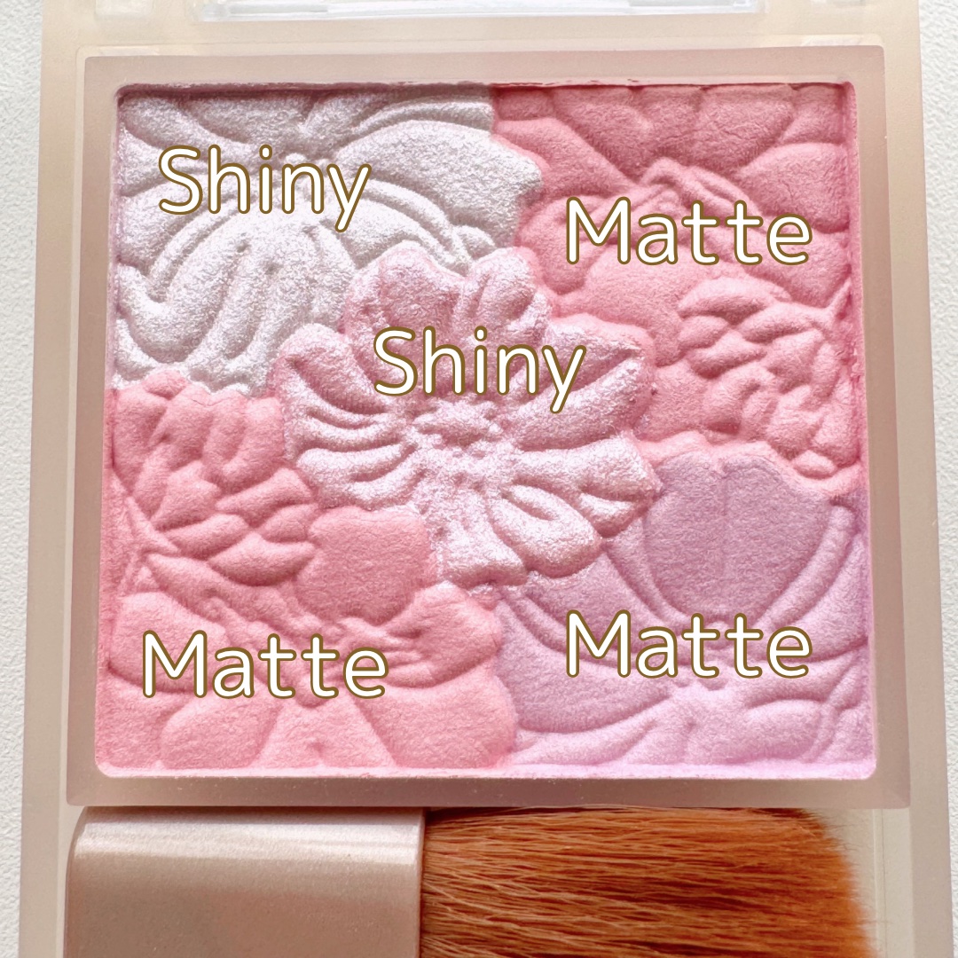 グロウフルールチークス（ブレンドタイプ）/キャンメイク/パウダーチークを使ったクチコミ（3枚目）