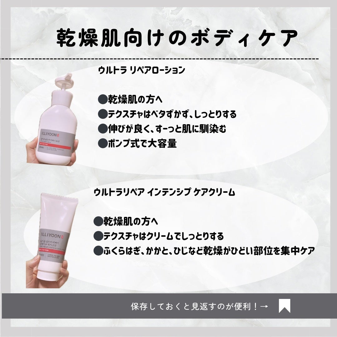 ウルトラリペアローション/ILLIYOON/ボディローションを使ったクチコミ(2枚目)
