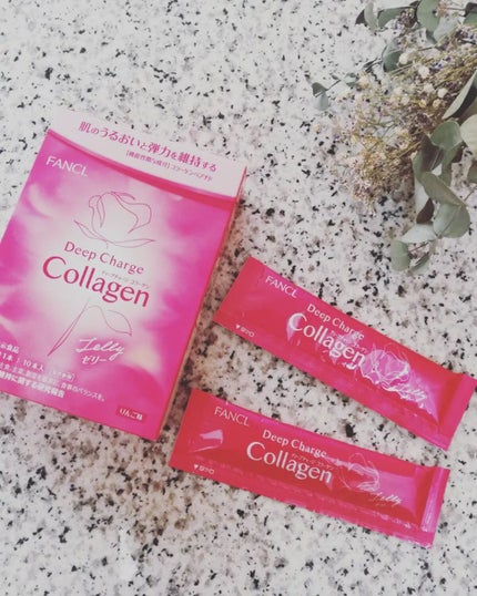 ディープチャージ コラーゲン スティックゼリー/ファンケル/美容サプリメントを使ったクチコミ(1枚目)