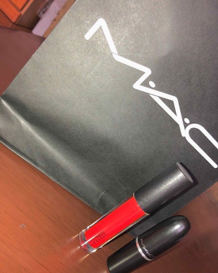 ゆうな on LIPS 「MACのリップ💗憧れのリップですよね?まずは、匂いがとてもいい..」(1枚目)