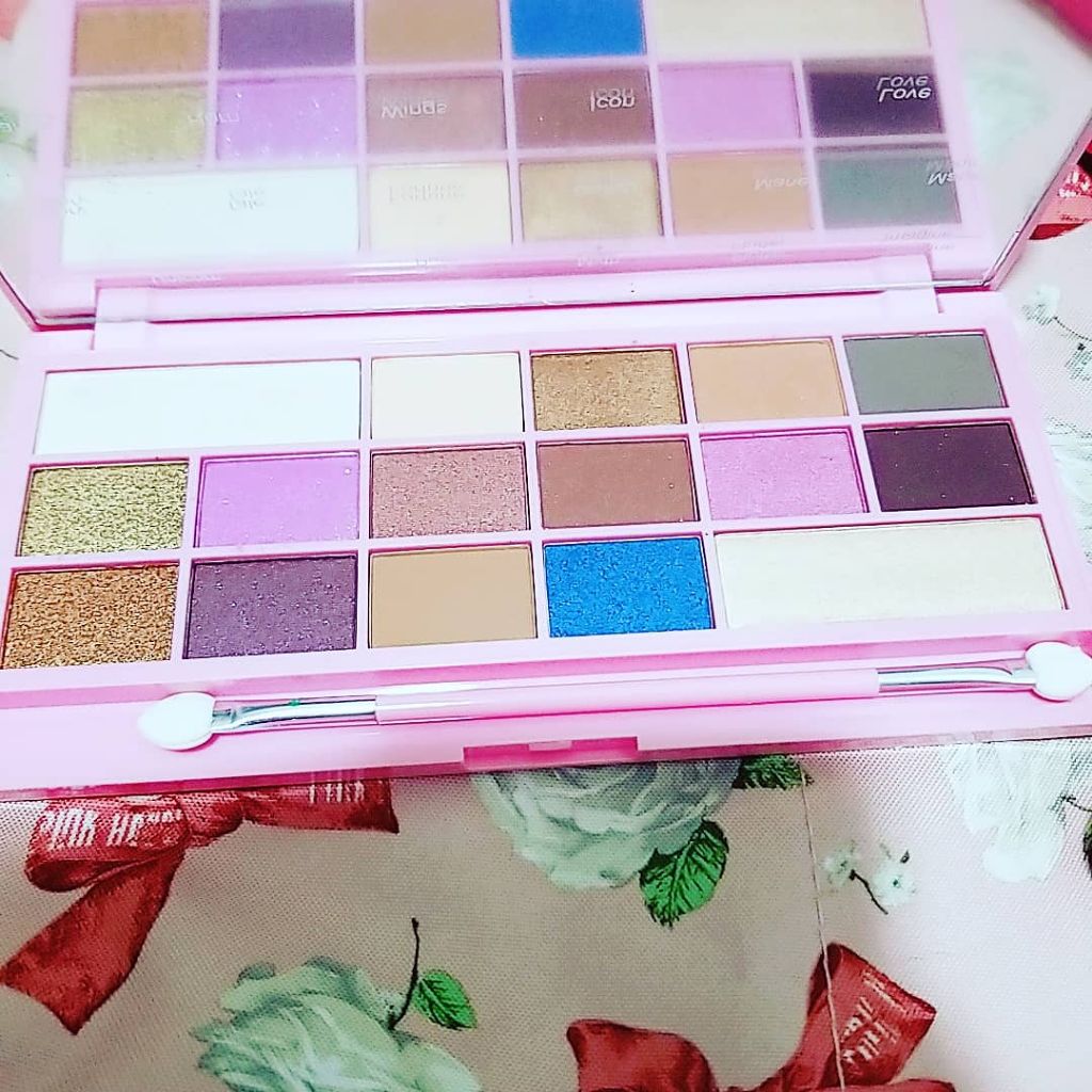 アイラブチョコレート/MAKEUP REVOLUTION/アイシャドウパレットを使ったクチコミ（2枚目）